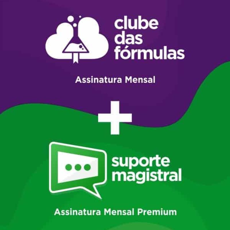 Clube das Fórmulas + Suporte Magistral